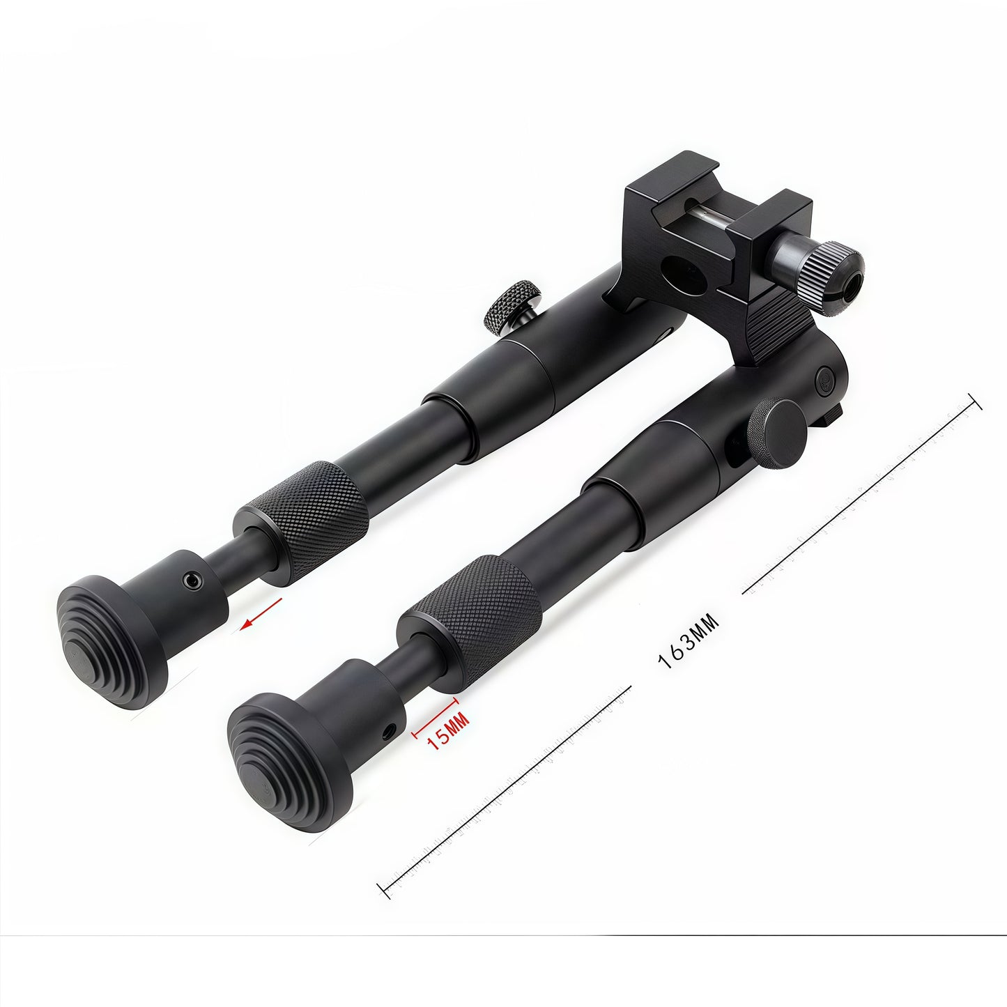 Outdoor hunting bipod stabilizer