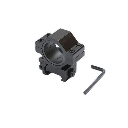 Quick-release sight fixing fixture, pipe diameter 25.4mm/30mm, used for 20mm guide rails