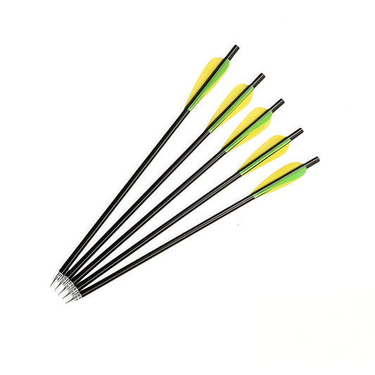Crossbow arrow 14", fiberglass hunting arrow （5-piece pack）
