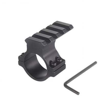 25.4mm bow and crossbow sight ring adapter with slot rail